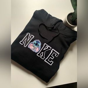 Stitch Embroidered Sweatshirt